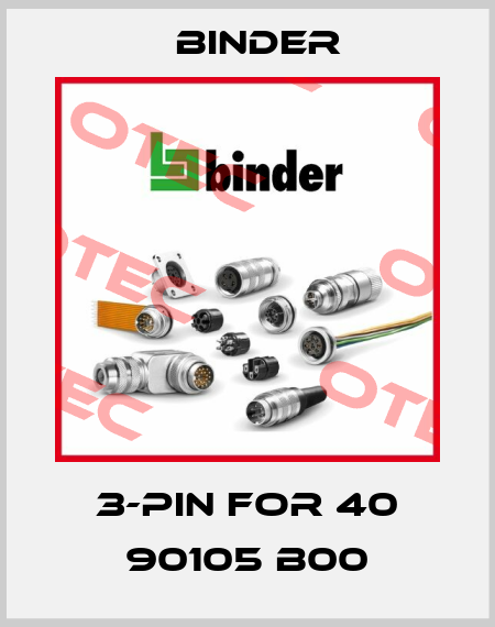 3-PIN for 40 90105 B00 Binder