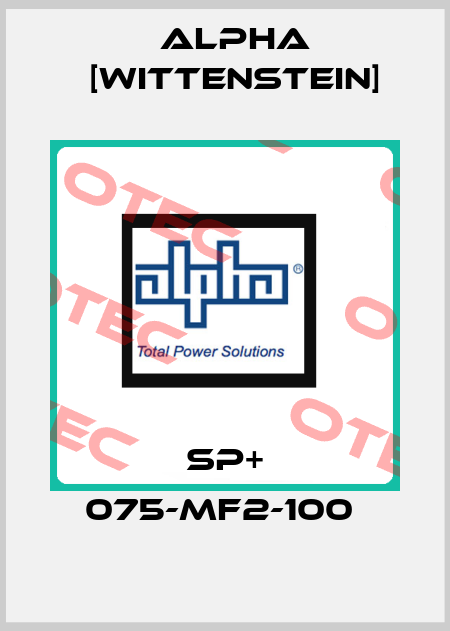 SP+ 075-MF2-100  Alpha [Wittenstein]