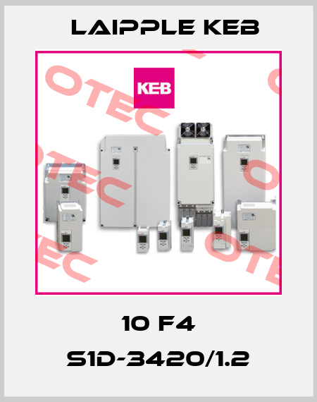 10 F4 S1D-3420/1.2 LAIPPLE KEB
