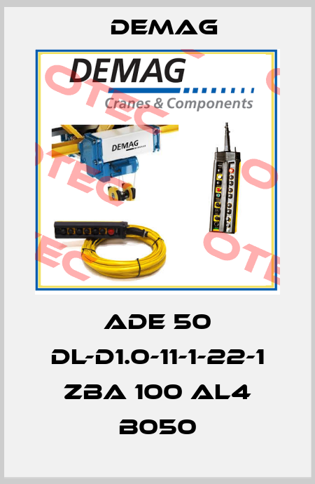  ADE 50 DL-D1.0-11-1-22-1 ZBA 100 AL4 B050 Demag