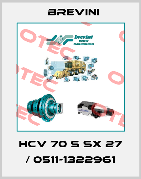 HCV 70 S SX 27 / 0511-1322961 Brevini