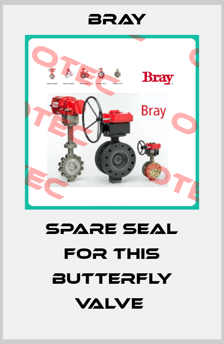 SPARE SEAL FOR THIS BUTTERFLY VALVE  Bray