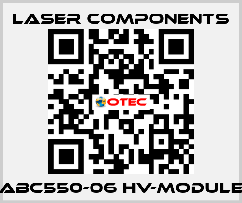 ABC550-06 HV-Module Laser Components