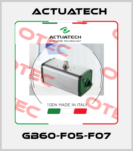 GB60-F05-F07 Actuatech