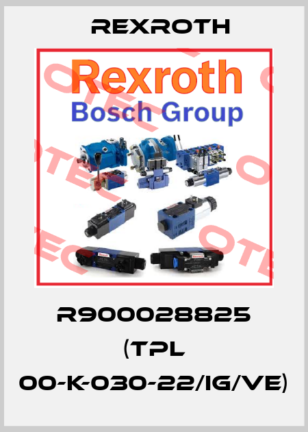 R900028825 (TPL 00-K-030-22/IG/VE) Rexroth