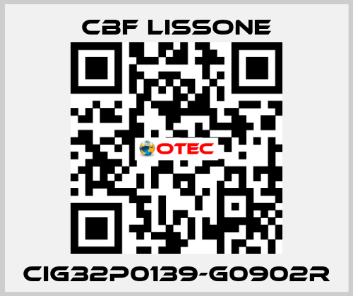 CIG32P0139-G0902R CBF LISSONE