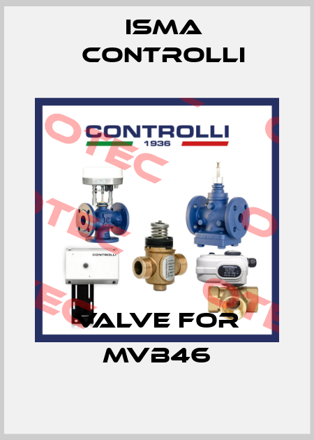 valve for MVB46 iSMA CONTROLLI