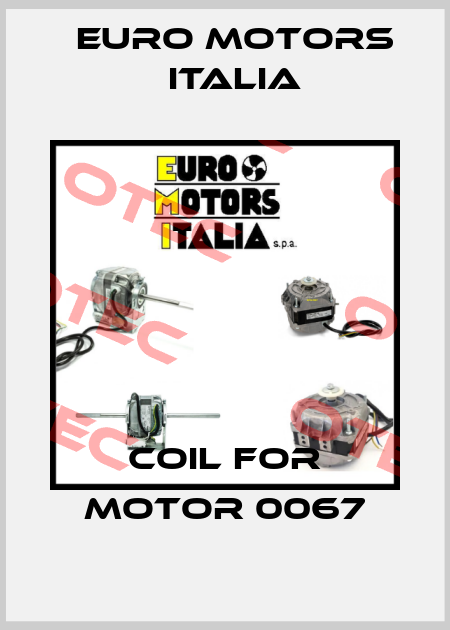 coil for motor 0067 Euro Motors Italia