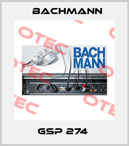  GSP 274  Bachmann