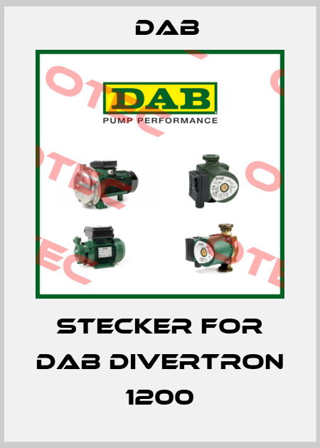 stecker for DAB divertron 1200 DAB