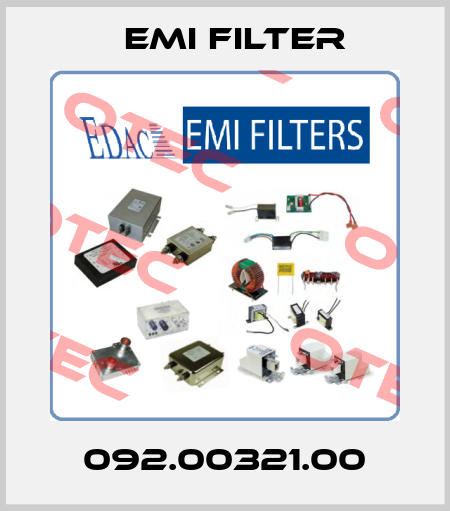 092.00321.00 Emi Filter