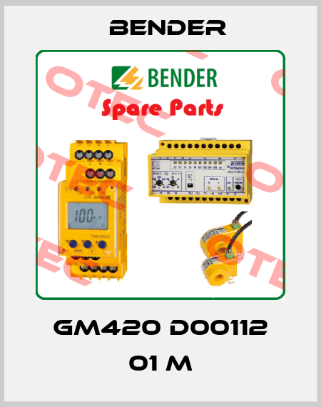GM420 D00112 01 M Bender