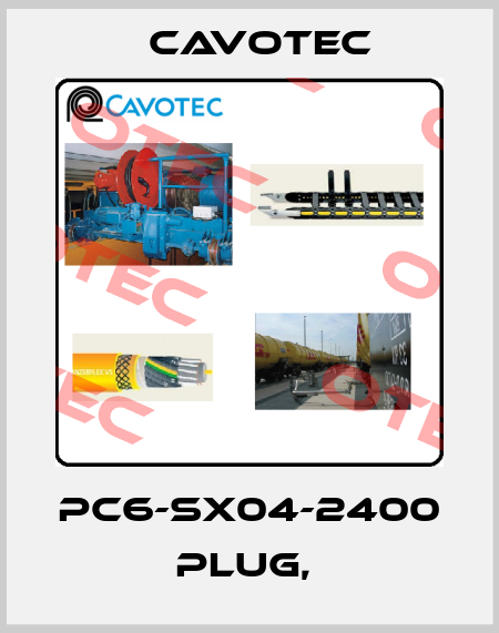 PC6-SX04-2400  PLUG,  Cavotec