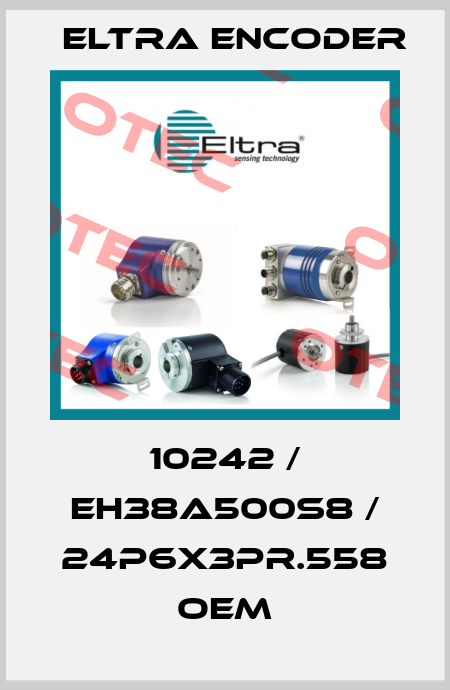 10242 / EH38A500S8 / 24P6X3PR.558 OEM Eltra Encoder