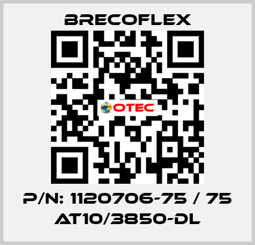 P/N: 1120706-75 / 75 AT10/3850-DL Brecoflex