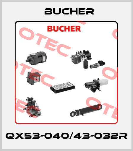 QX53-040/43-032R Bucher