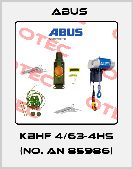 KBHF 4/63-4HS (No. AN 85986) Abus