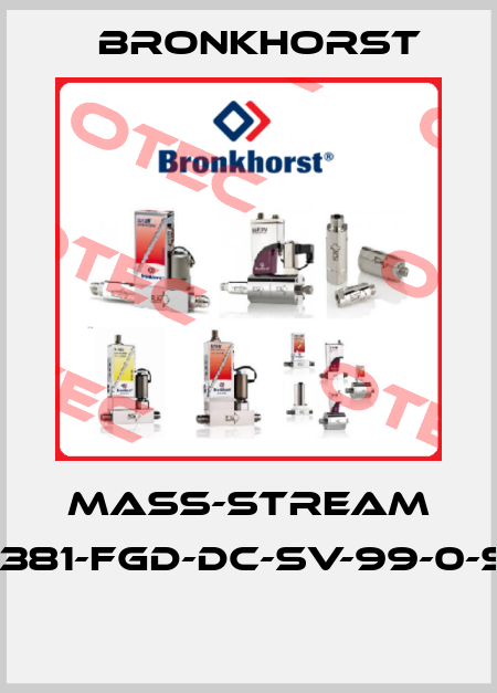 MASS-STREAM D-6300D-6381-FGD-DC-SV-99-0-S-DR/003AI  Bronkhorst