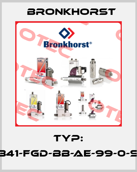 Typ: D-6341-FGD-BB-AE-99-0-S-DR Bronkhorst