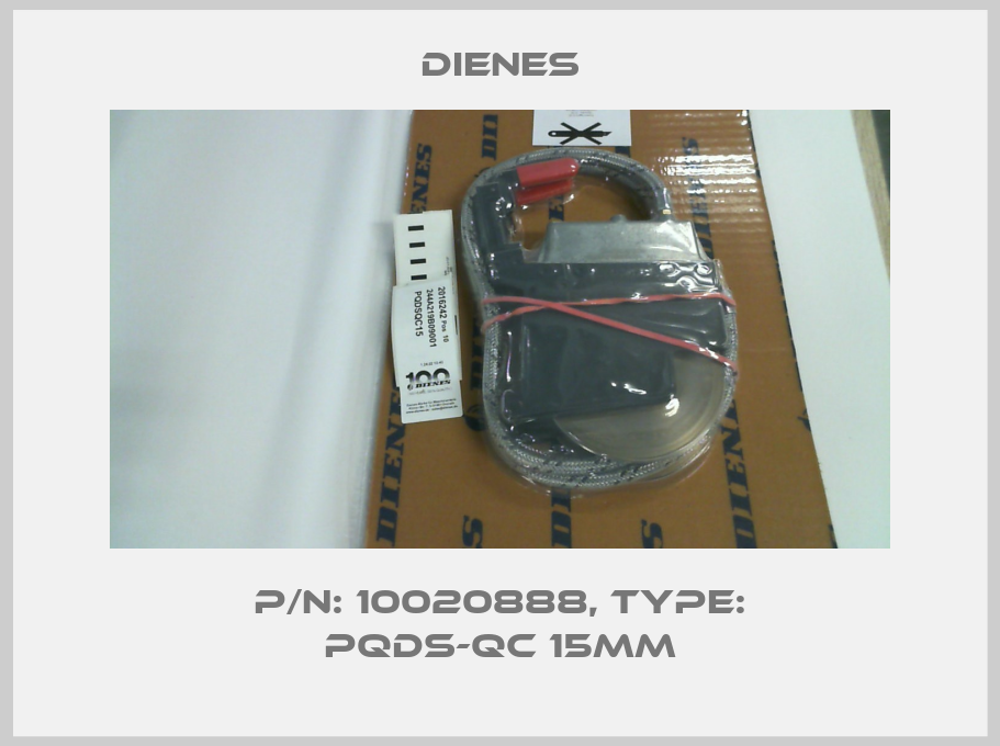 P/N: 10020888, Type: PQDS-QC 15mm-big