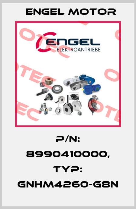 P/N: 8990410000, Typ: GNHM4260-G8N Engel Motor