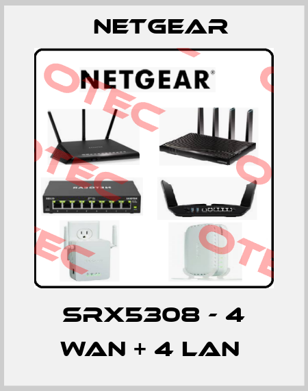 SRX5308 - 4 WAN + 4 LAN  NETGEAR