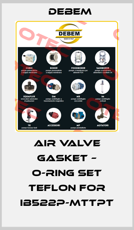 Air valve gasket – o-ring set teflon for IB522P-MTTPT Debem