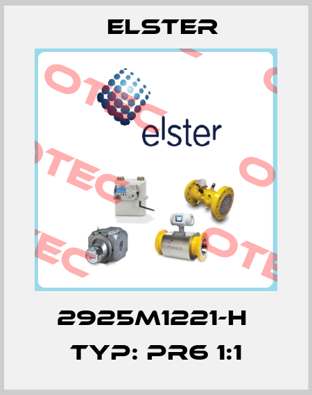2925M1221-H  Typ: PR6 1:1 Elster