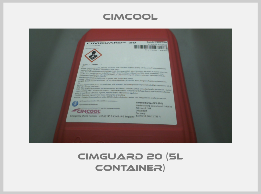 Cimguard 20 (5L container)-big