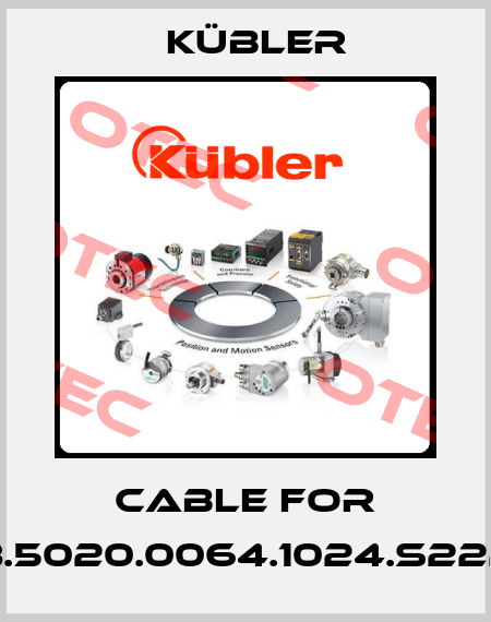 Cable for 8.5020.0064.1024.S222 Kübler