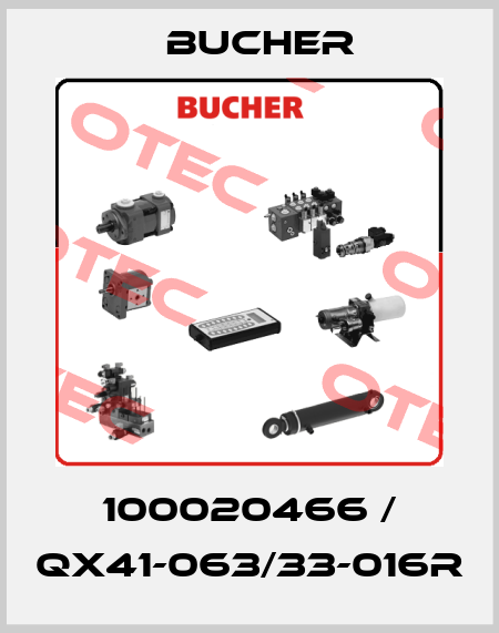100020466 / QX41-063/33-016R Bucher