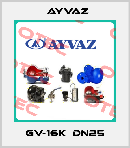 GV-16K  DN25 Ayvaz
