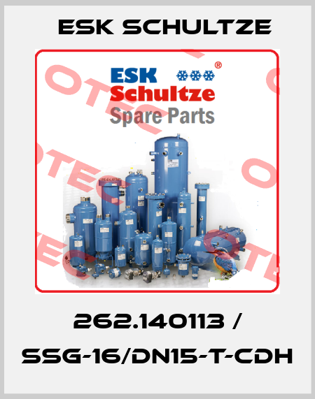 262.140113 / SSG-16/DN15-T-CDH Esk Schultze