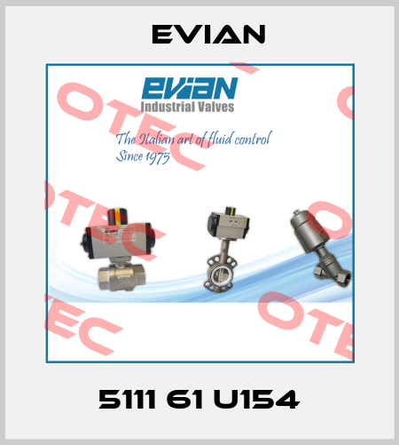 5111 61 U154 Evian