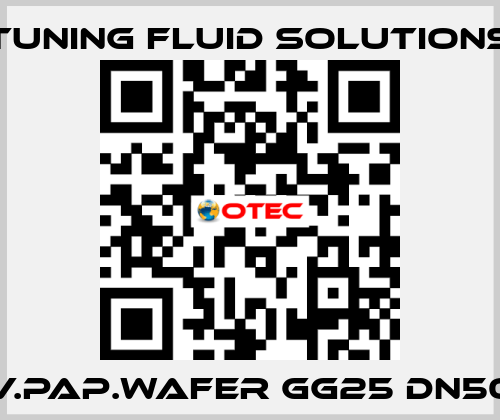 V.PAP.WAFER GG25 DN50 Tuning Fluid Solutions