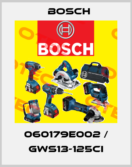 060179E002 / GWS13-125CI Bosch