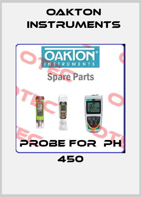 probe for  pH 450 Oakton Instruments