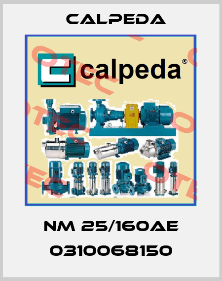 NM 25/160AE 0310068150 Calpeda