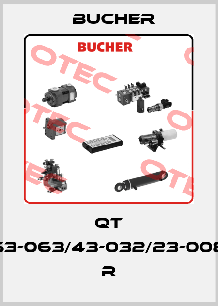 QT 53-063/43-032/23-008 R Bucher