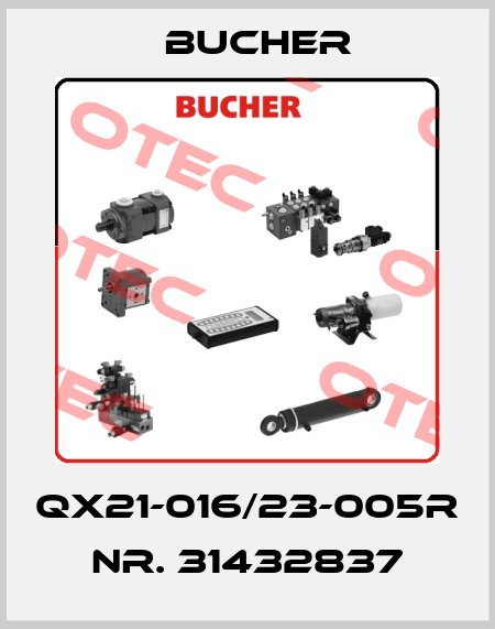 QX21-016/23-005R  Nr. 31432837 Bucher