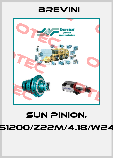 SUN PINION, S1200/Z22M/4.18/W24  Brevini
