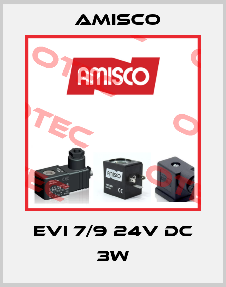 EVI 7/9 – AMP 6.3x0.8 mm, DC, 24V, 3W Amisco