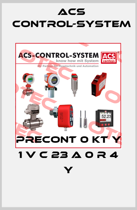 Precont 0 KT Y 1 V C 23 A 0 R 4 Y Acs Control-System