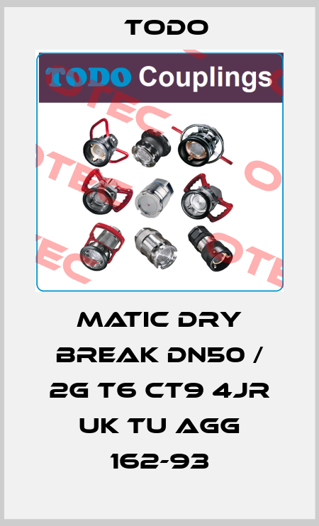 MATIC DRY BREAK DN50 / 2G T6 CT9 4JR UK TU AGG 162-93 Todo