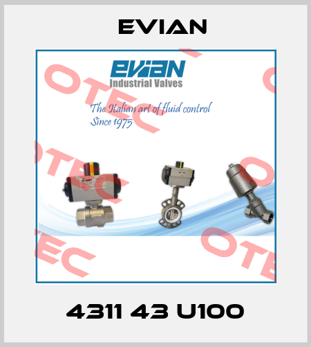 4311 43 U100 Evian
