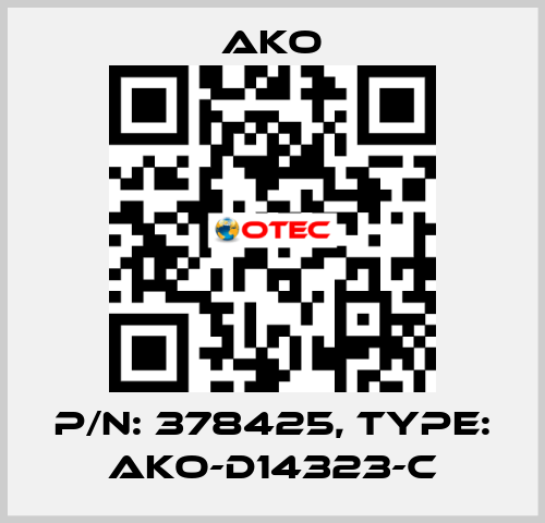 P/N: 378425, Type: AKO-D14323-C AKO