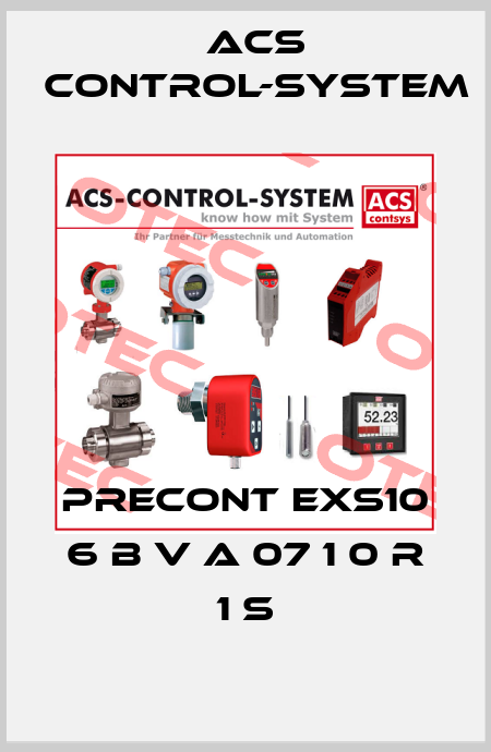 Precont ExS10 6 B V A 07 1 0 R 1 S Acs Control-System