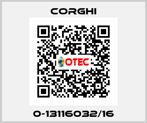 0-13116032/16 Corghi