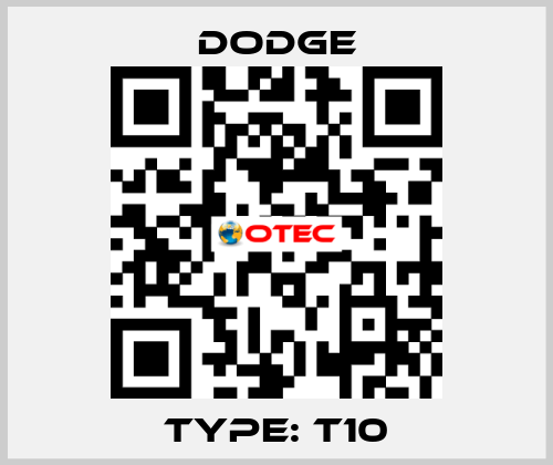 Type: T10 Dodge