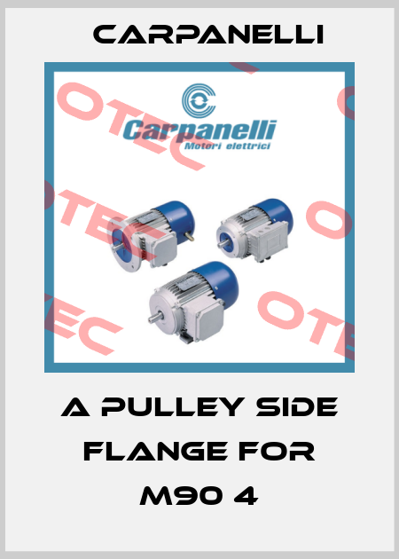 a pulley side flange for M90 4 Carpanelli